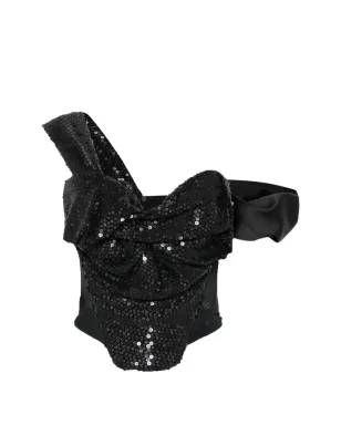 Vivienne Westwood ノット・スパンコール装飾 コルセットトップ - サムネイル1