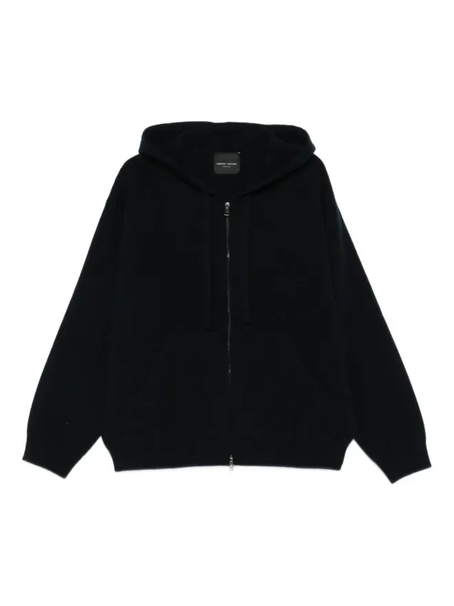 Roberto Collina Roberto Collina ジップアップメリノフーディの商品画像