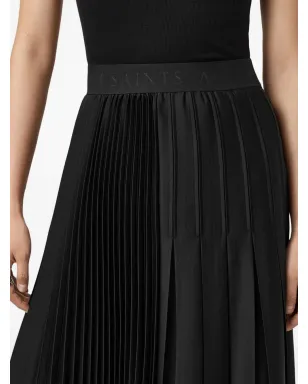 AllSaints Jax プリーツミディスカート - ブラック - サムネイル5