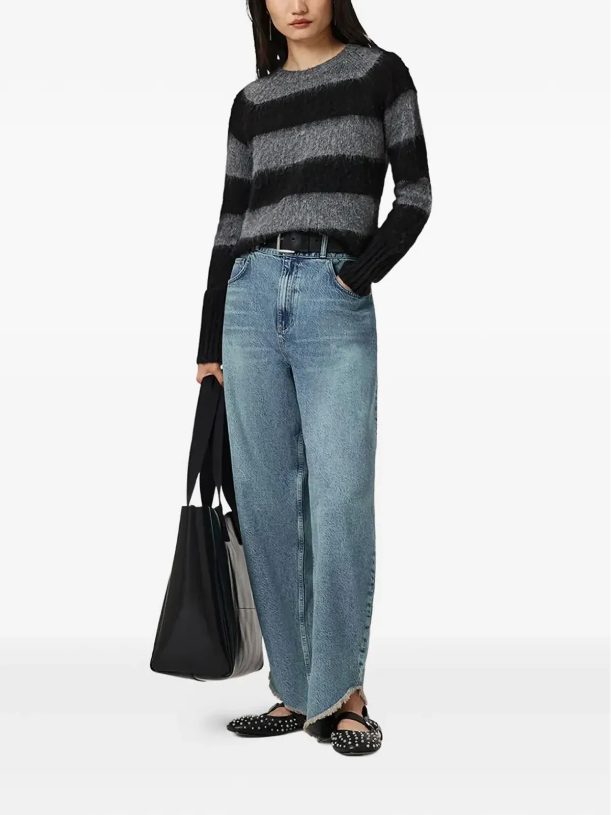 AllSaints ストライプセーター - 画像2