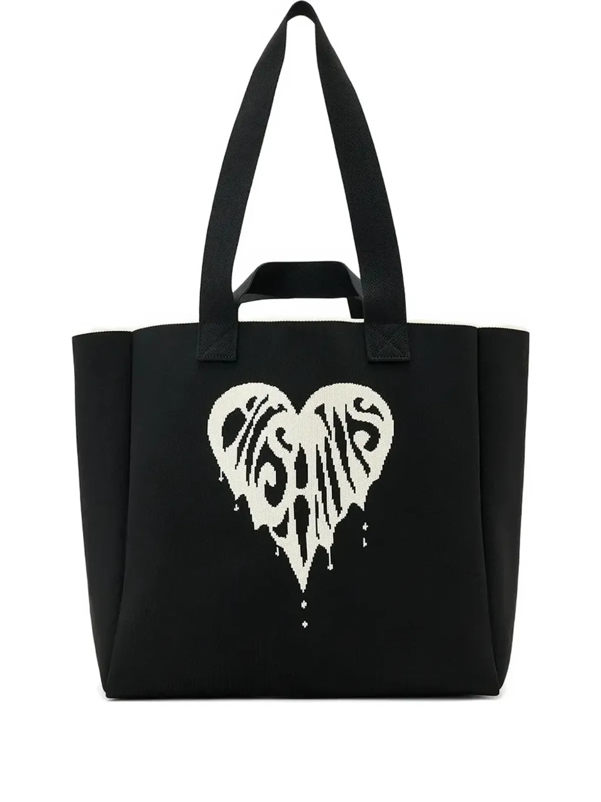 AllSaints Izzy ハートプリント トートバッグ - 画像1