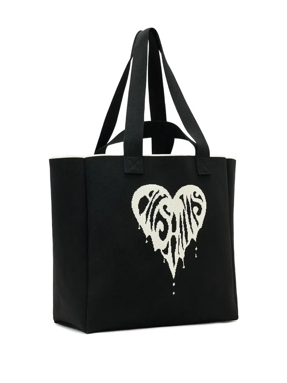 AllSaints Izzy ハートプリント トートバッグ - 画像3