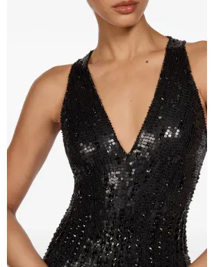 Jenny Packham スパンコールVネックドレス - サムネイル5