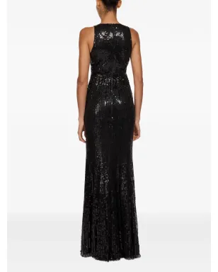 Jenny Packham スパンコールVネックドレス - サムネイル3