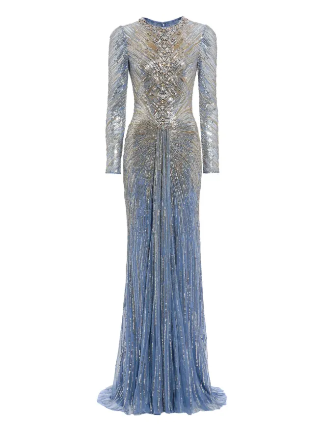 Jenny Packham Jenny Packham Wiona スパンコール装飾のガウンの商品画像