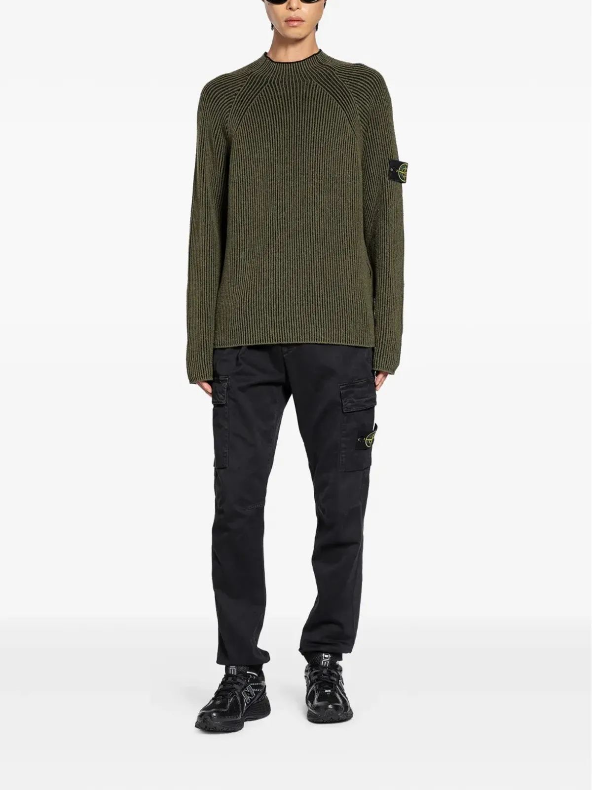Stone Island ヴァニゼセーター - グリーン - 画像2