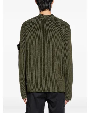 Stone Island ヴァニゼセーター - グリーン - サムネイル4