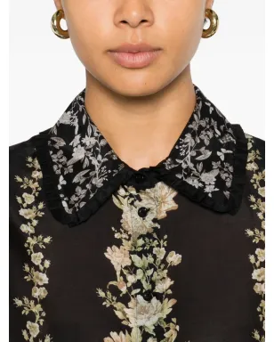 alice + olivia ラッフル花柄トップ - サムネイル5