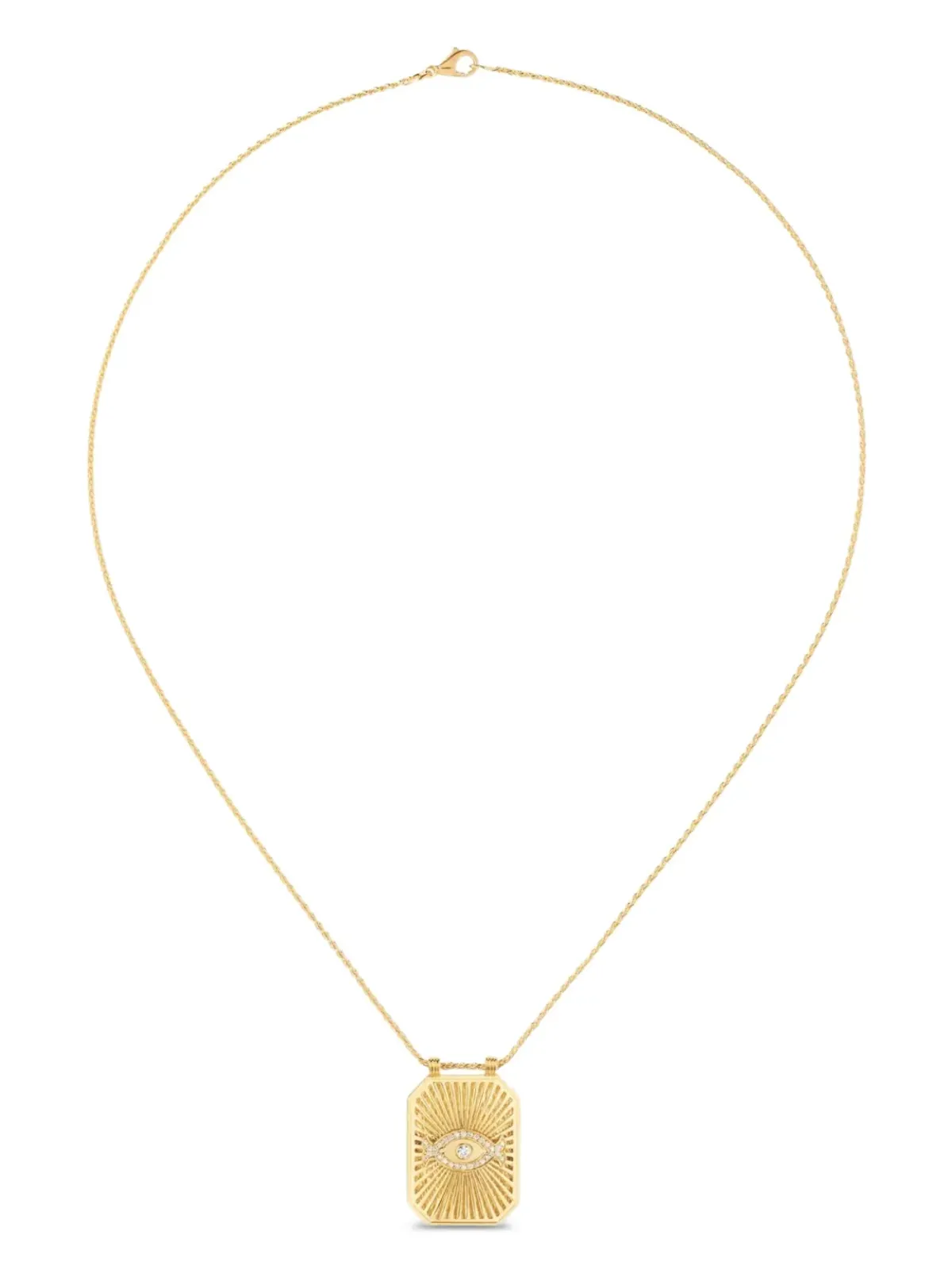 Marie Lichtenberg アイ・ダイヤモンド scapular ネックレス - ゴールド - 画像1