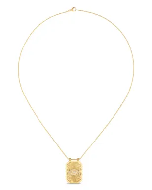 Marie Lichtenberg アイ・ダイヤモンド scapular ネックレス - ゴールド - サムネイル1