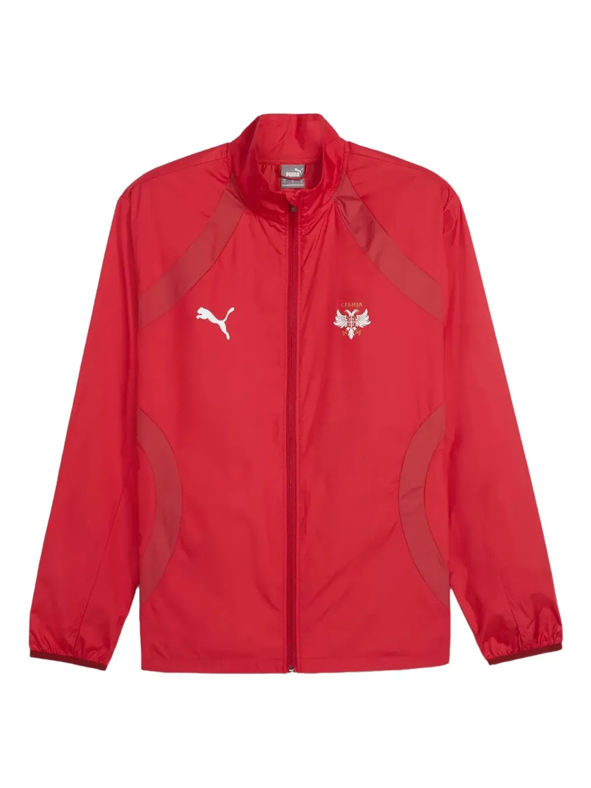 PUMA セルビア 2024-25 プレマッチ ジャケット - 画像1