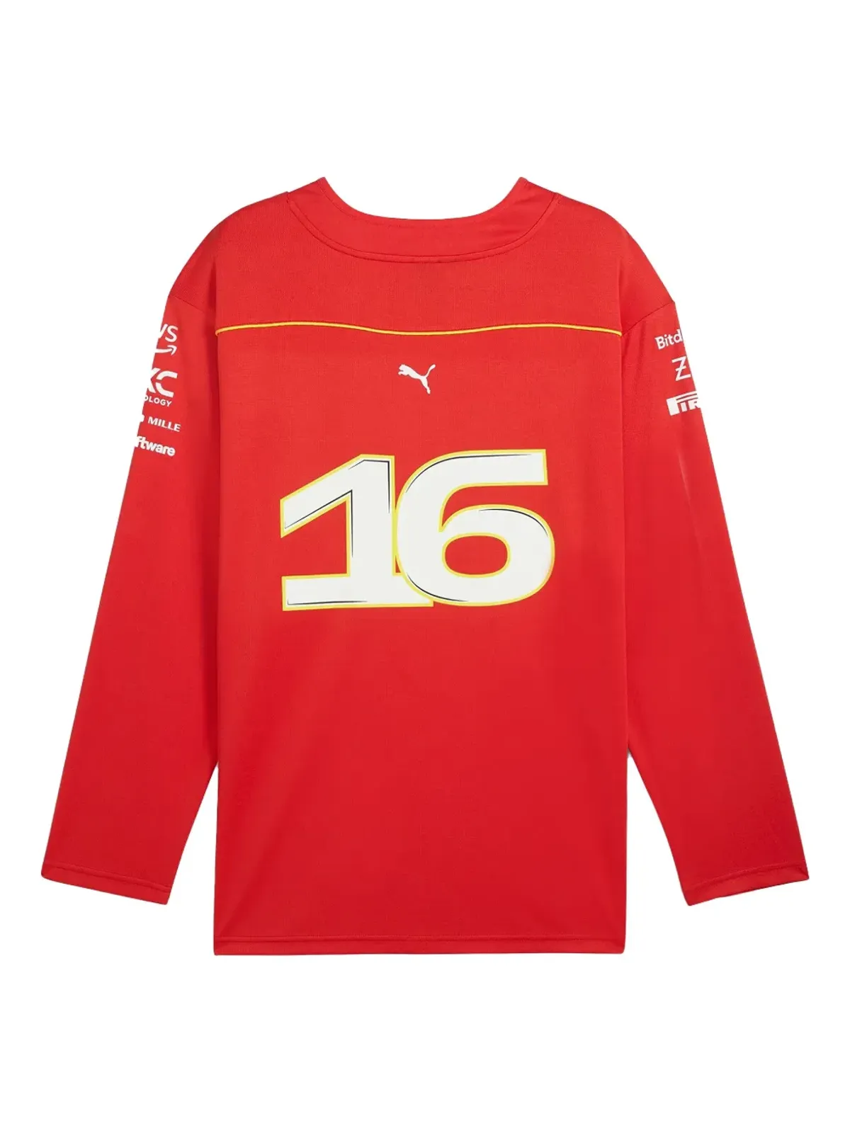 PUMA x Scuderia Ferrari ホッケー レッド Tシャツ - 画像2