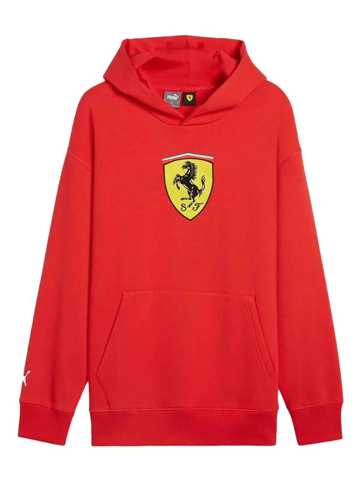 PUMA x Scuderia Ferrari Race Big Shield フーディ - レッド - 画像1