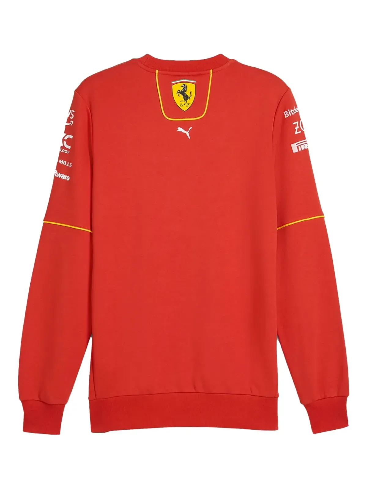 PUMA Scuderia Ferrari チーム レッド スウェットシャツ - 画像2