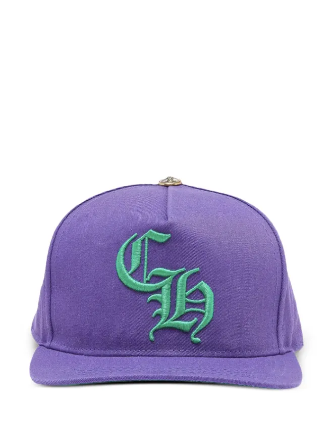 Chrome Hearts Chrome Hearts 刺繍トラッカーハット - Purpleの商品画像
