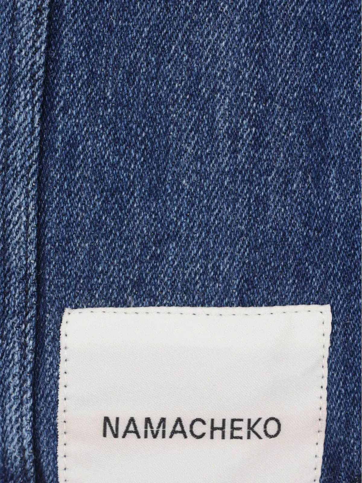 Namacheko Han 長袖デニムシャツ - 画像4