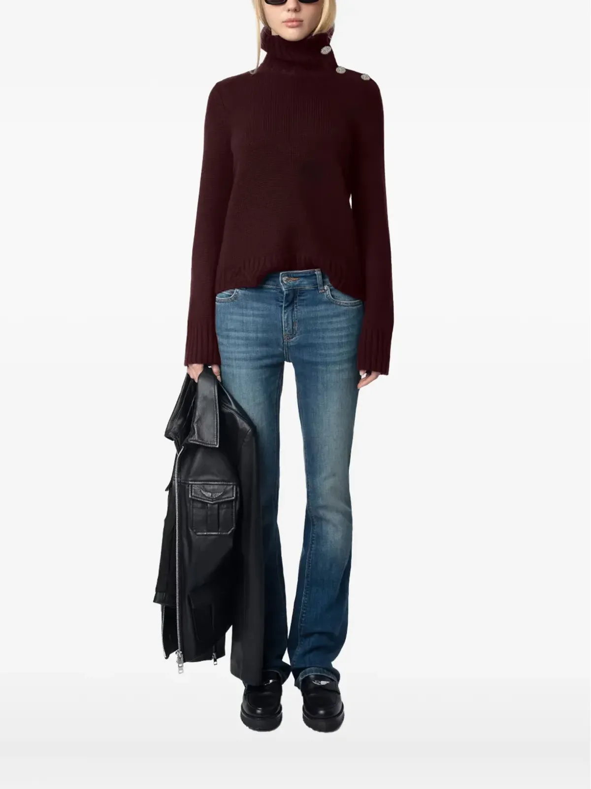 Zadig&Voltaire Nalma ハイネックセーター - 画像2