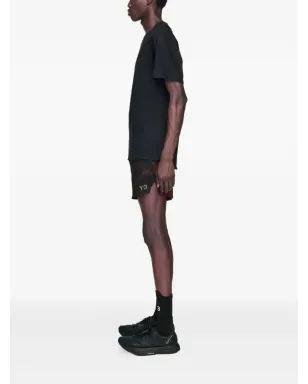 Y-3 オレンジ AOP タイダイ柄 ランニングショーツ - サムネイル3