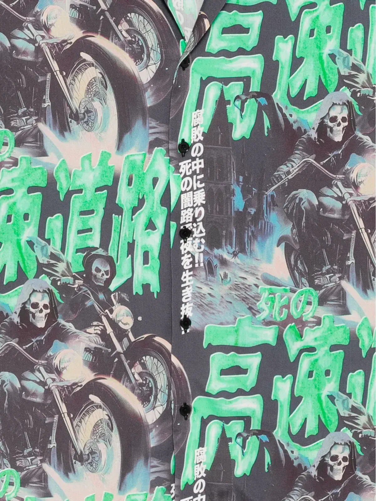 LỰU ĐẠN グラフィックプリントシャツ - Purple - 画像3