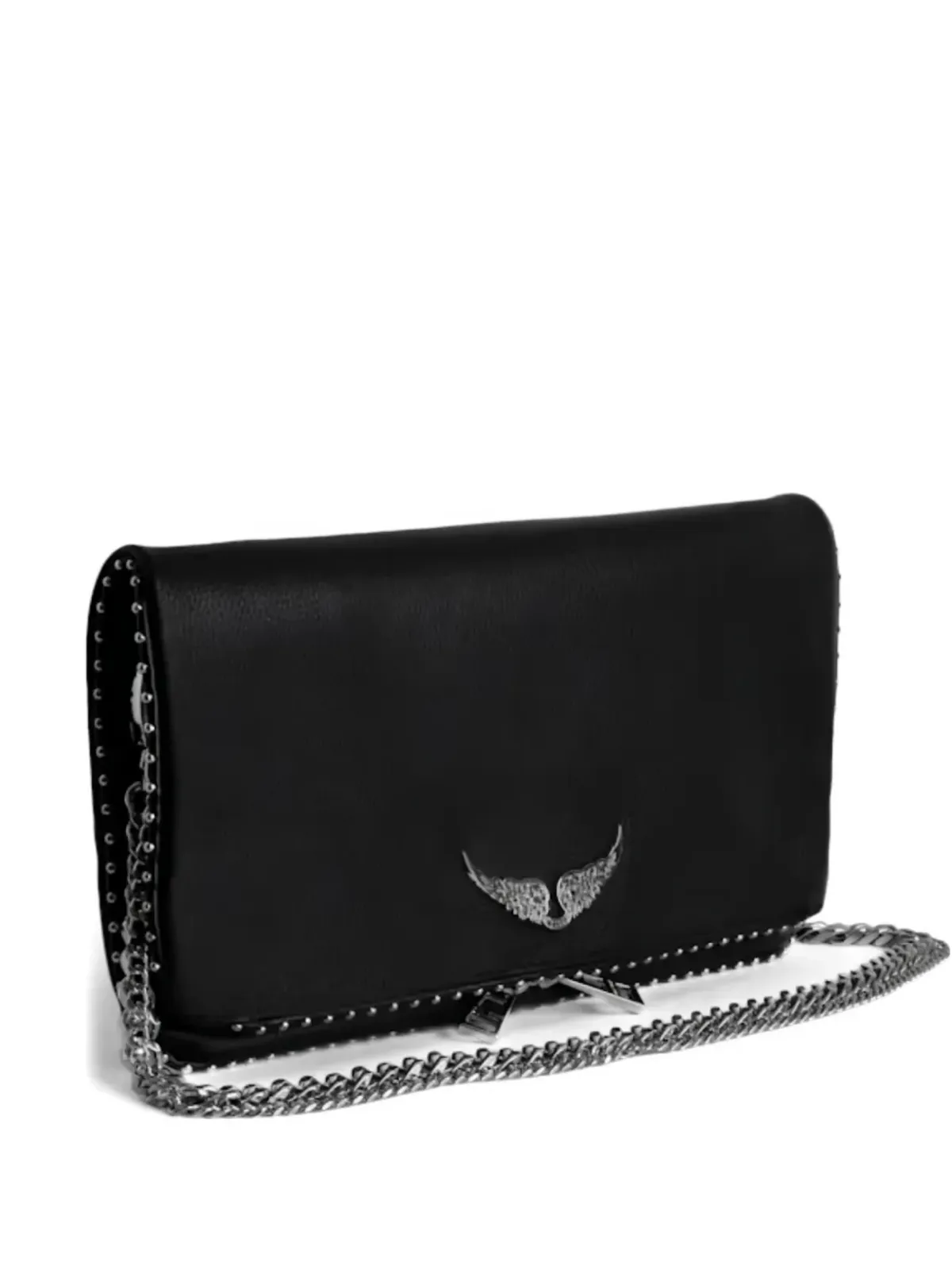 Zadig&Voltaire レザー クロスボディバッグ ブラック - 画像1
