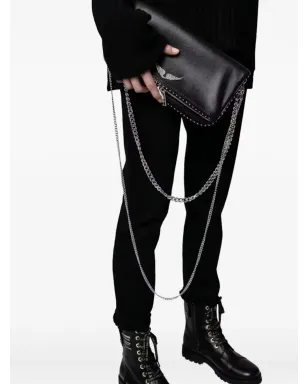Zadig&Voltaire レザー クロスボディバッグ ブラック - サムネイル2