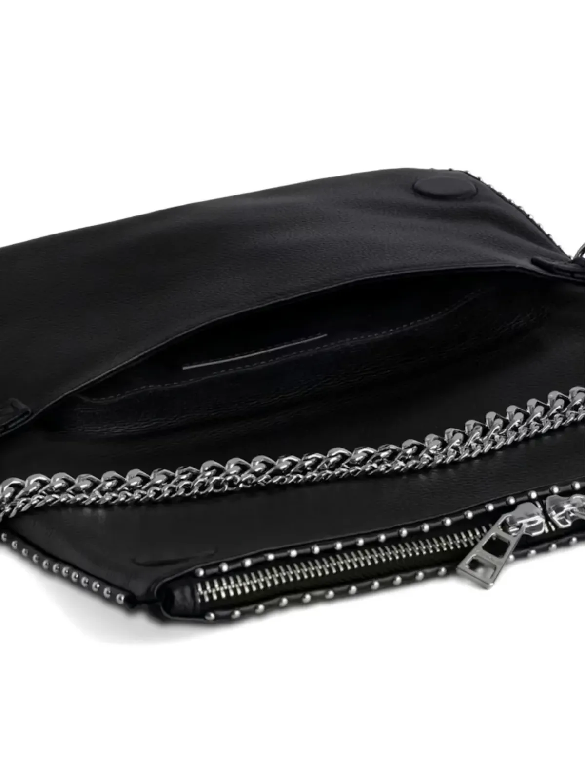 Zadig&Voltaire レザー クロスボディバッグ ブラック - 画像4