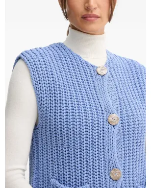Pedro Del Hierro ボタンアップベスト - サムネイル4
