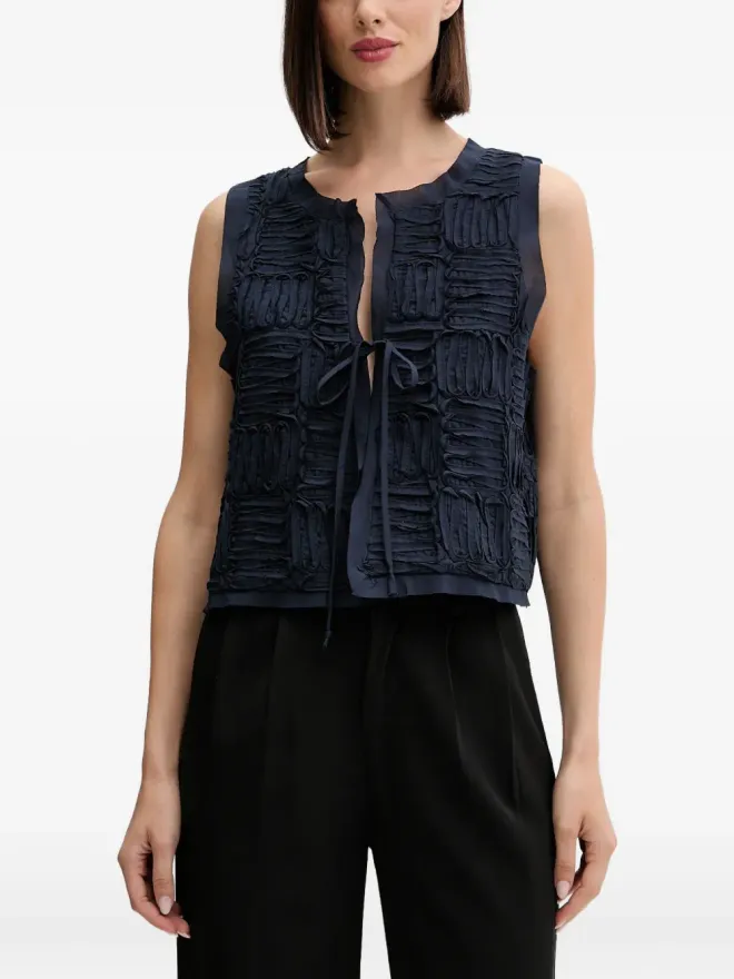 Pedro Del Hierro Pedro Del Hierro タイディテールベストの商品画像