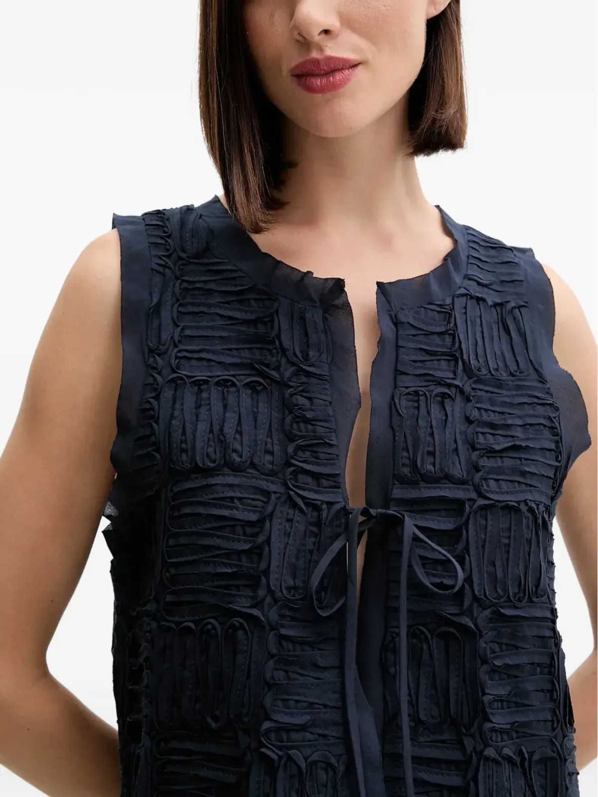 Pedro Del Hierro タイディテールベスト - 画像4