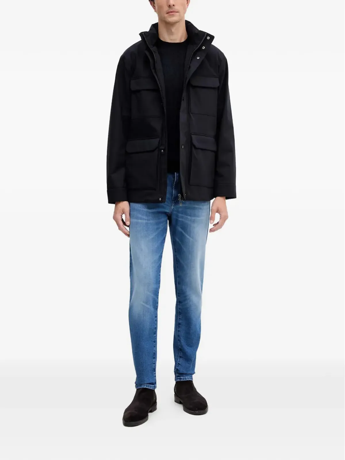 Armani Exchange ポケット付きフードジャケット - 画像2