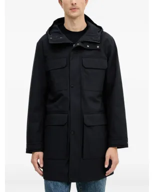 Armani Exchange フード付きポケットコート - サムネイル1