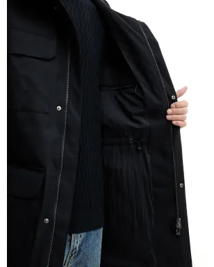 Armani Exchange フード付きポケットコート - サムネイル4