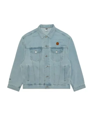 AAPE BY *A BATHING APE® hooded denim jacket - Blue - サムネイル3