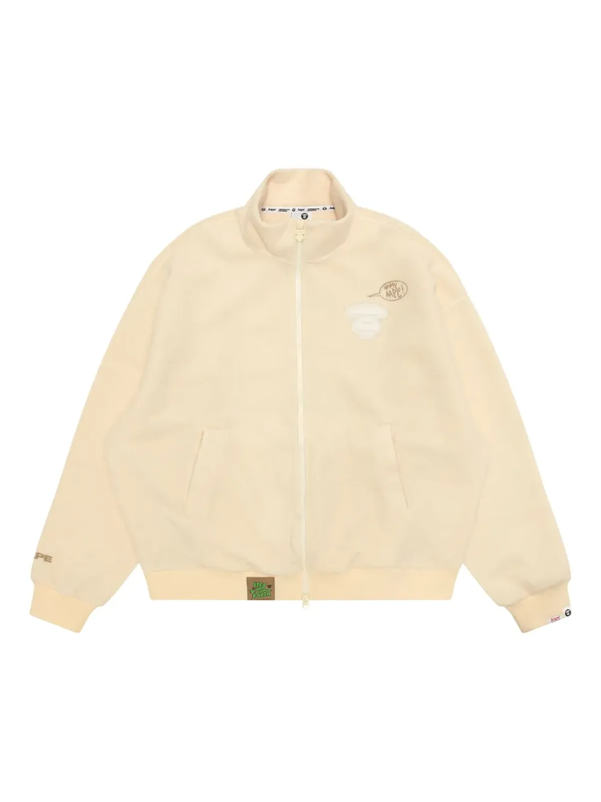 AAPE BY *A BATHING APE® ジップ刺繍ジャケット - 画像1