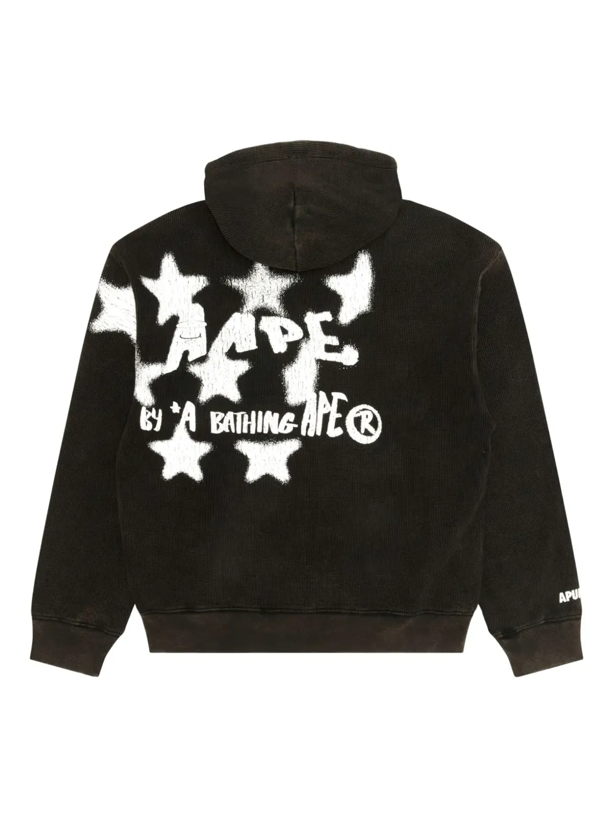 A BATHING APE® ジップファスナー付き グラフィックプリント フーディ - 画像2