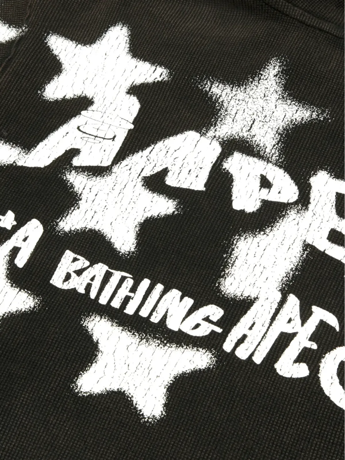 A BATHING APE® ジップファスナー付き グラフィックプリント フーディ - 画像3