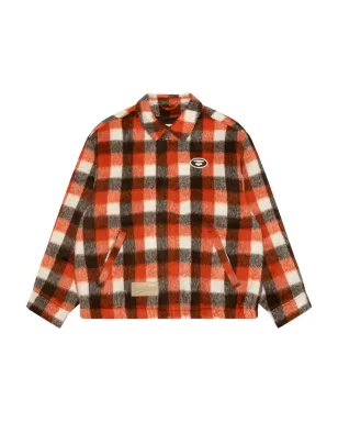 AAPE BY *A BATHING APE® チェック柄フーデッドジャケット - サムネイル1