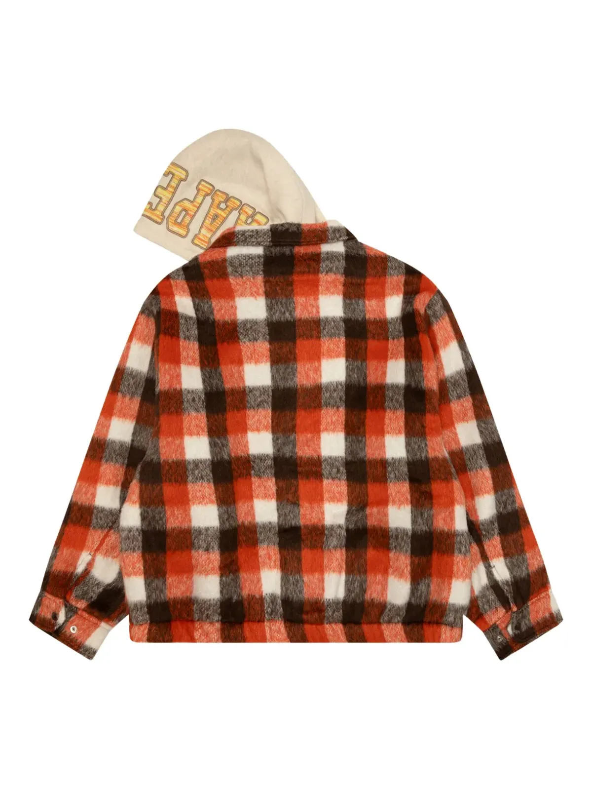 AAPE BY *A BATHING APE® チェック柄フーデッドジャケット - 画像2