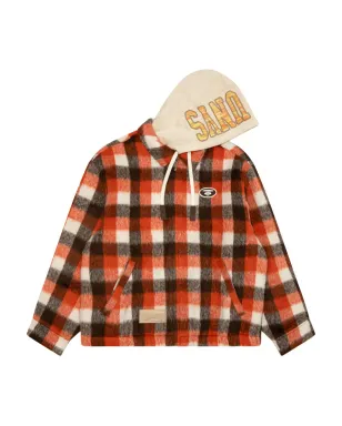 AAPE BY *A BATHING APE® チェック柄フーデッドジャケット - サムネイル3