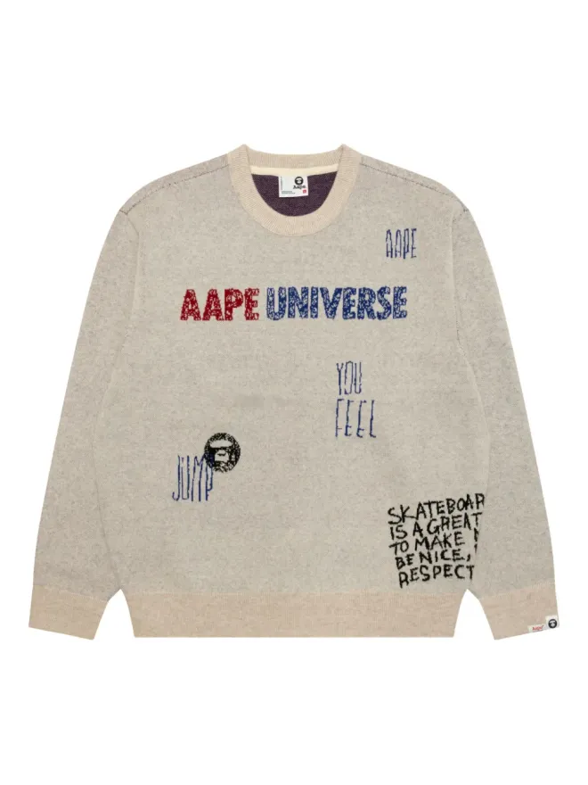 AAPE BY *A BATHING APE® AAPE BY *A BATHING APE® クルーネックセーターの商品画像