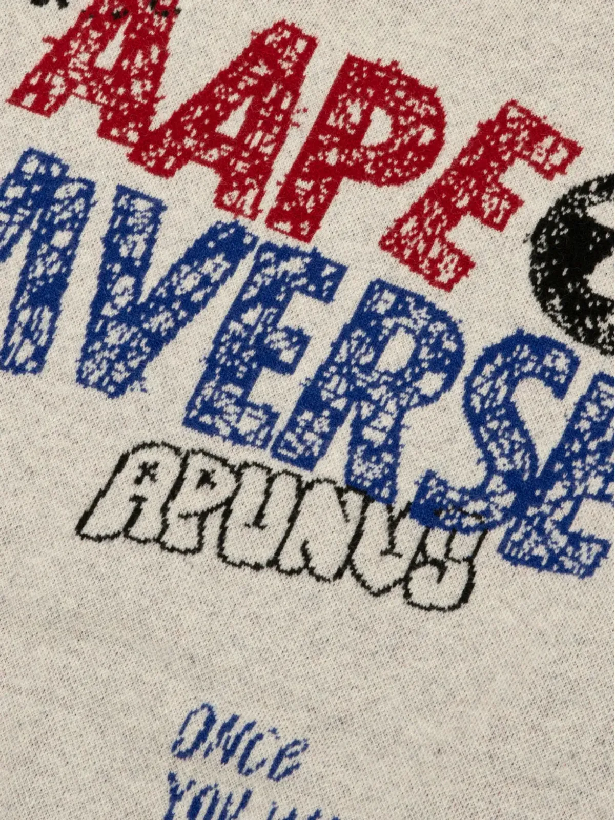 AAPE BY *A BATHING APE® クルーネックセーター - 画像3