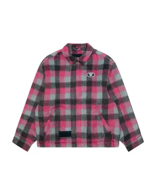 AAPE BY *A BATHING APE® チェック柄ジップアップジャケット - サムネイル1