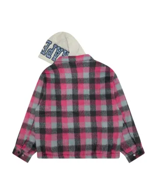 AAPE BY *A BATHING APE® チェック柄ジップアップジャケット - サムネイル2