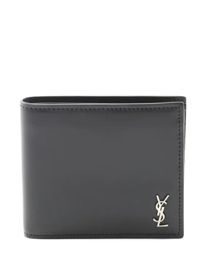 Saint Laurent Pre-Owned Saint Laurent ビンテージ Cassandre 二つ折り財布 - ブラックの商品画像