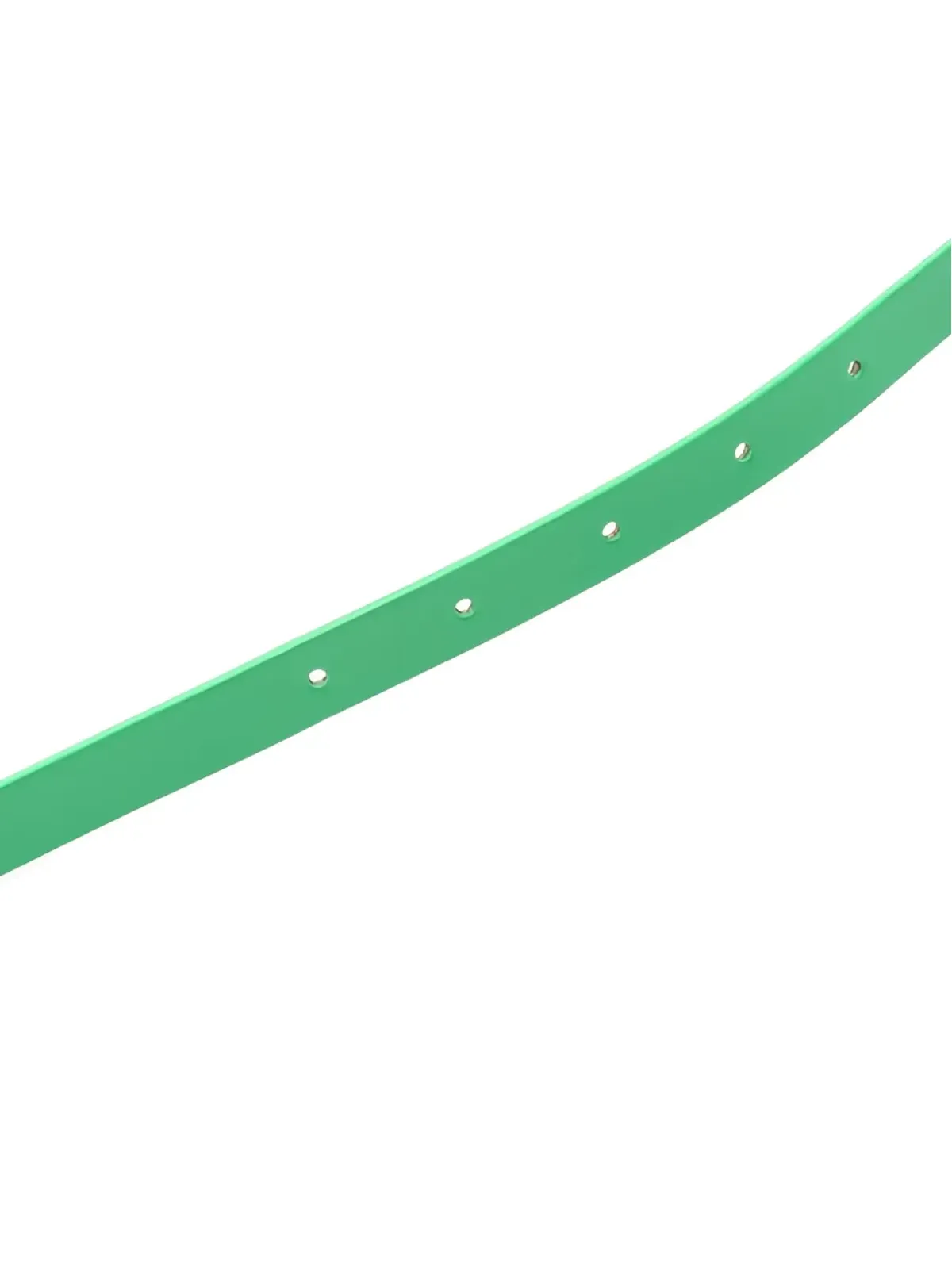 Bottega Veneta Pre-Owned 2020s triangle leather belt - Green - 画像2