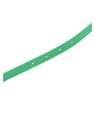 Bottega Veneta Pre-Owned 2020s triangle leather belt - Green - サムネイル2