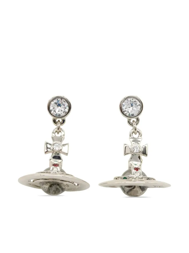 Vivienne Westwood Pre-Owned Vivienne Westwood Pre-Owned オーブ ドロップ イヤリングの商品画像