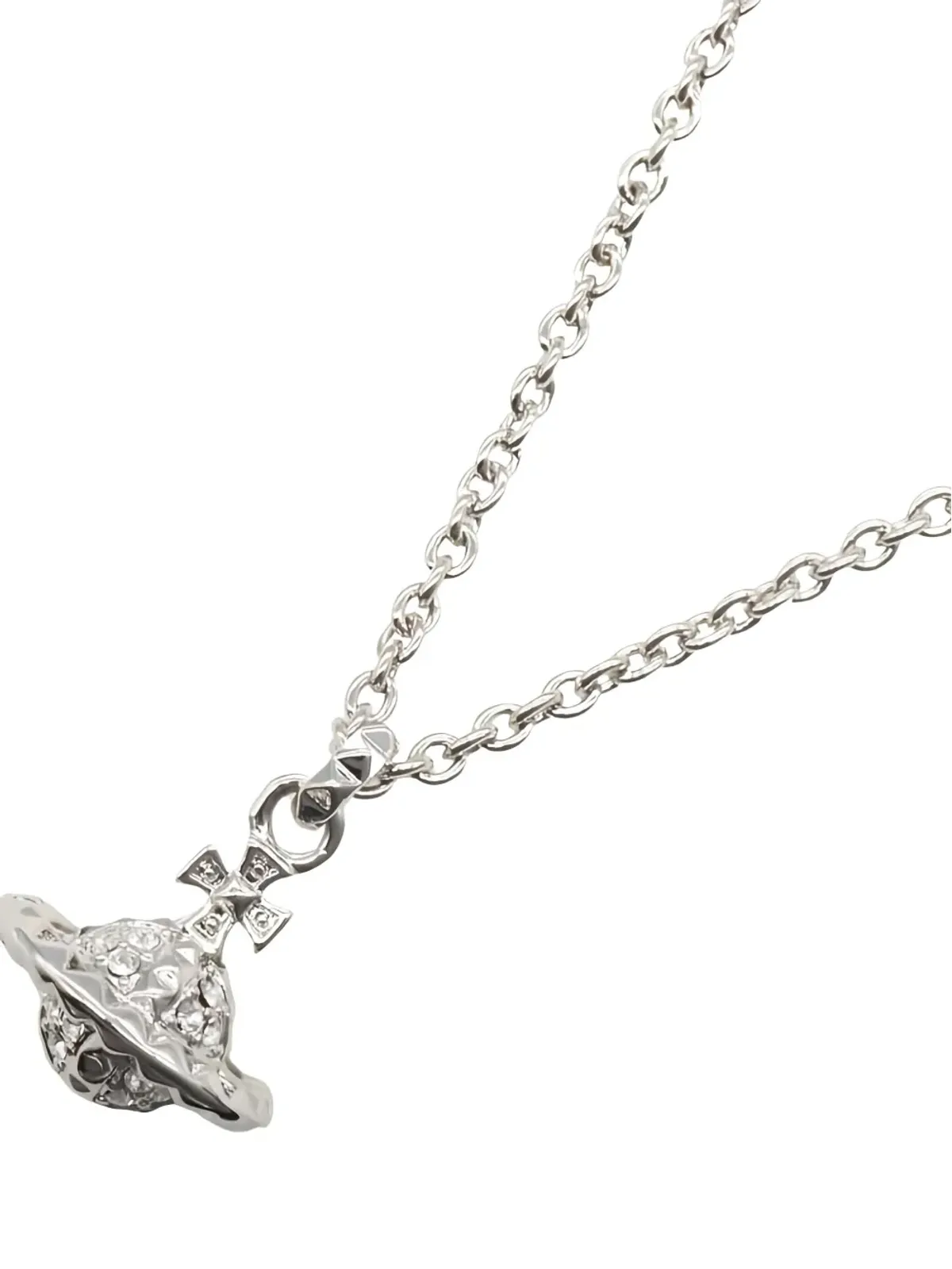 Vivienne Westwood Pre-Owned オーブ ペンダント ネックレス - シルバー - 画像2