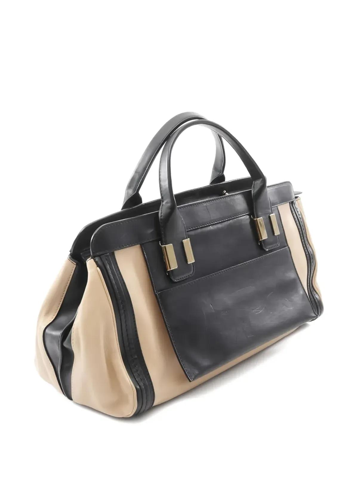 Chloé ビンテージ アリス トップハンドル トートバッグ - 画像2