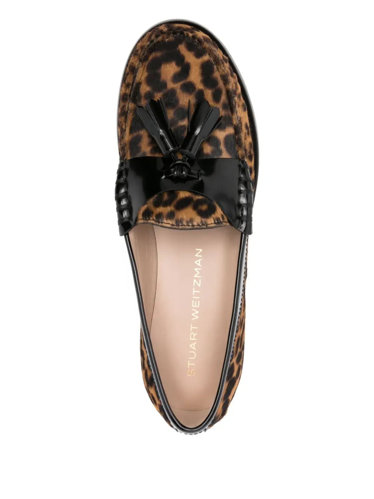 Stuart Weitzman Lottie Tassel loafers - Brown - 画像4
